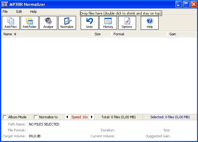 MP3BR Normalizer