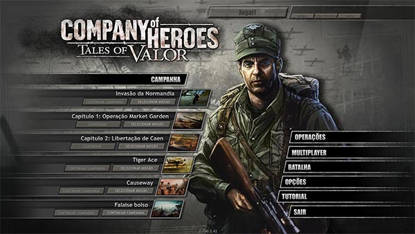 Tradução do Company of Heroes: Tales of Valor para o Português