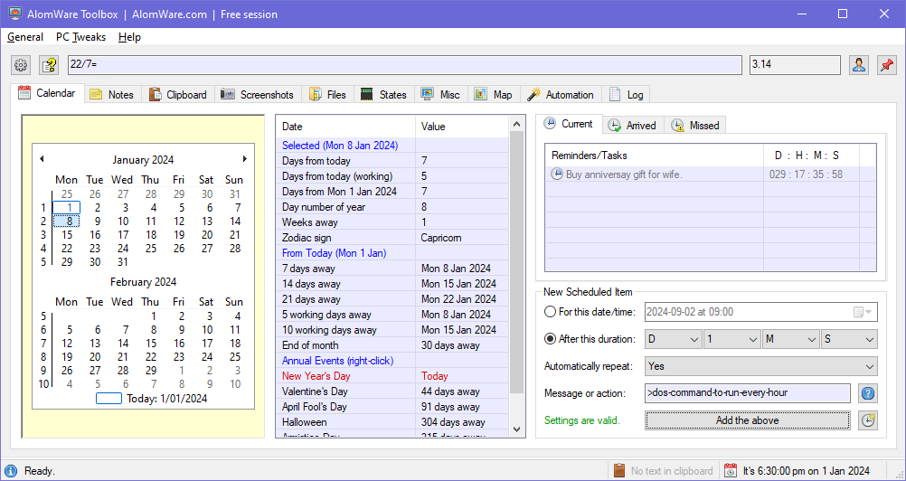 AlomWare Toolbox