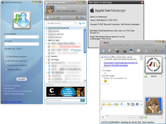 Apple Live Messenger