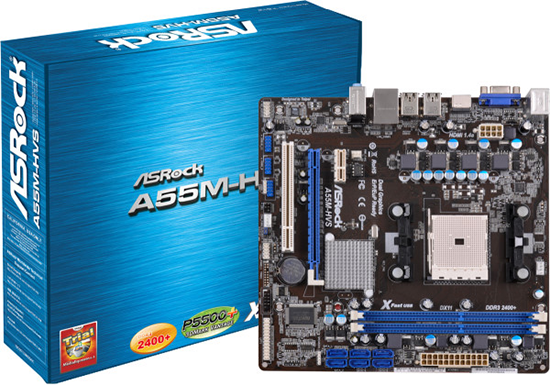 Asrock A55M-HVS AMD Fusion Utility