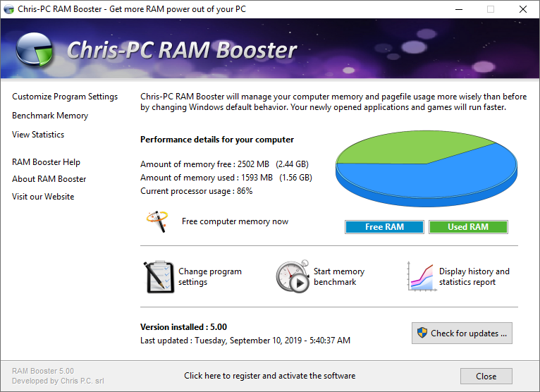 Chris-PC RAM Booster