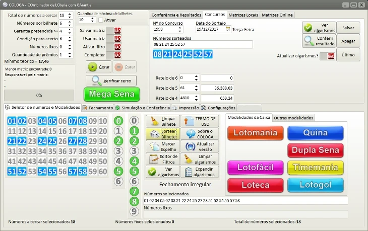 COLOGA - Combinador de Loteria com Garantia