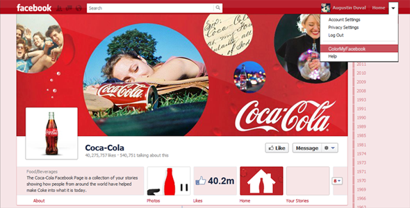 Color My Facebook