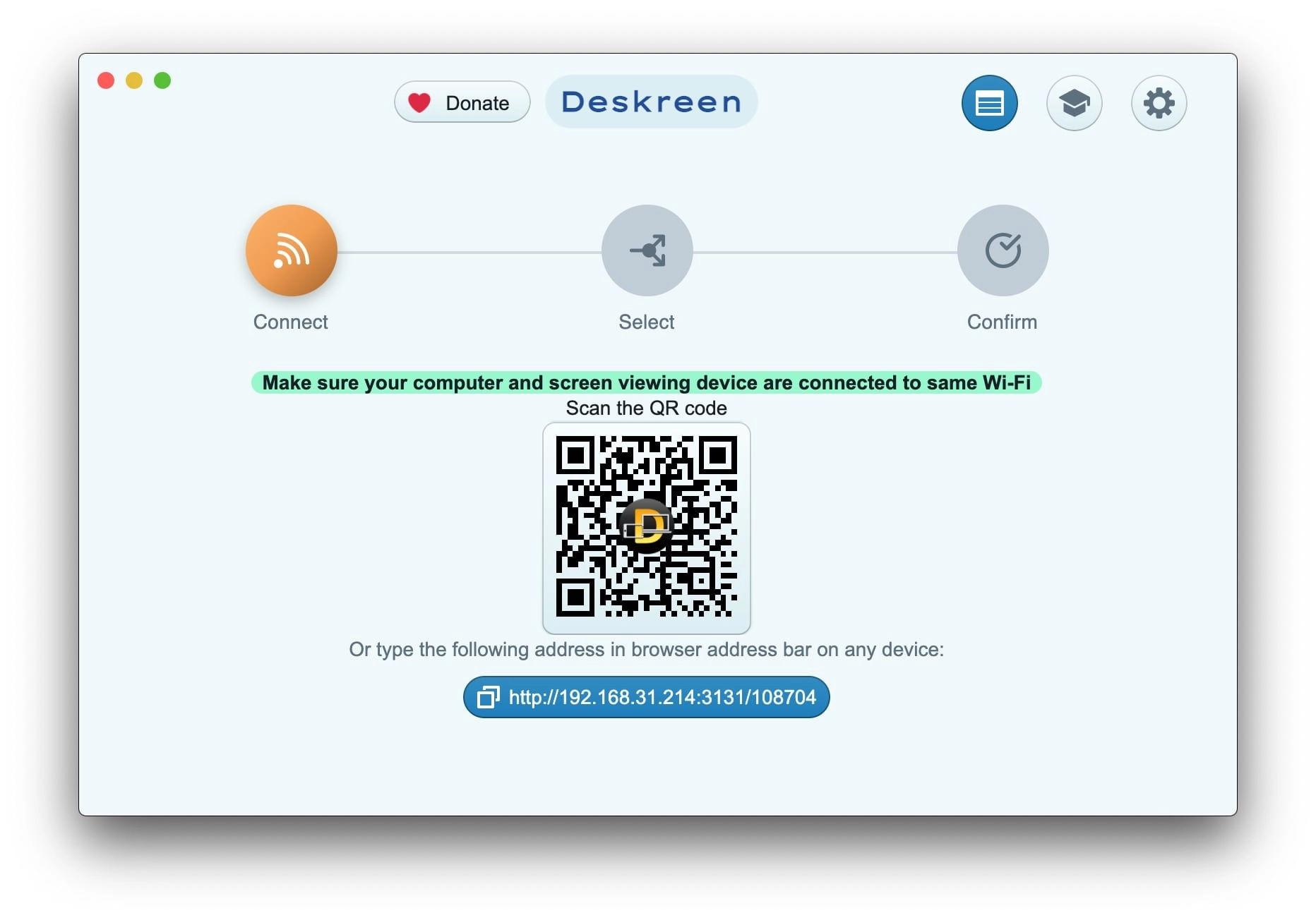 Deskreen