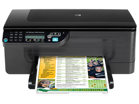 Drivers da HP Officejet 4500 para Windows XP/Vista/7