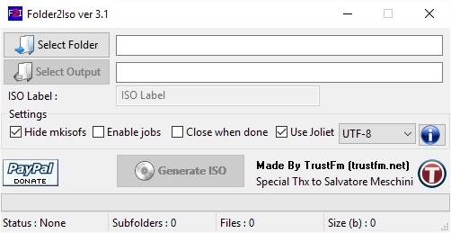 Folder2ISO