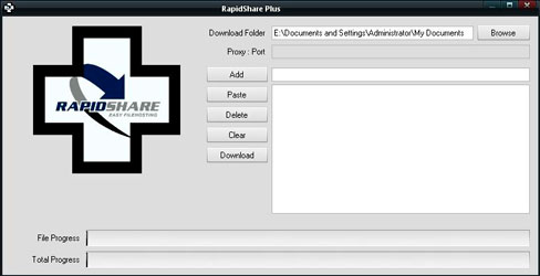 Free Rapidshare Downloader