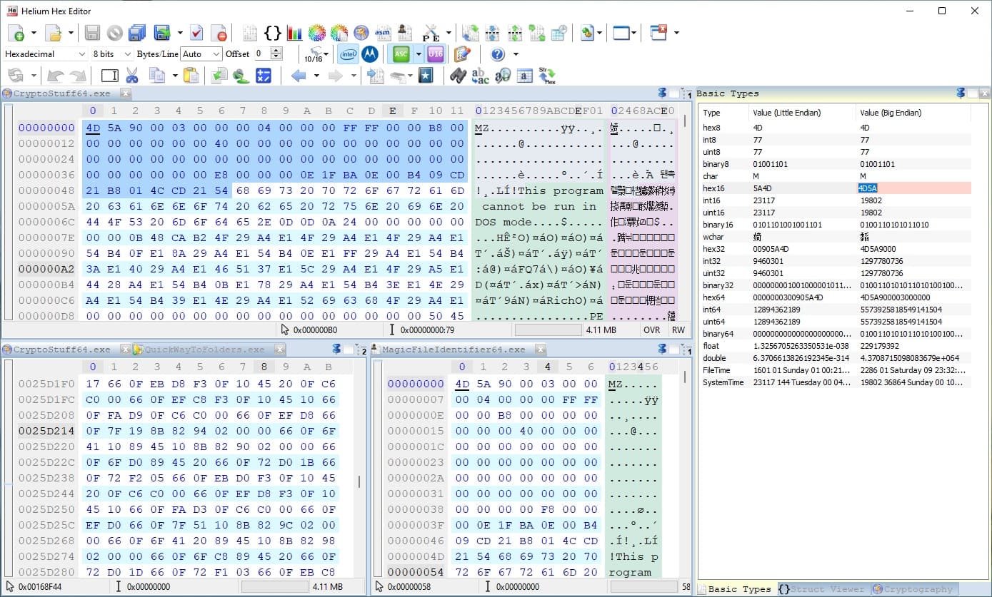 Helium Hex Editor