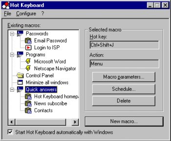 Hot Keyboard Free