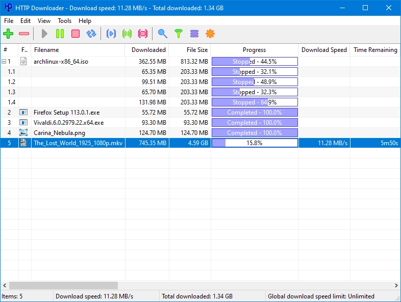 HTTP Downloader