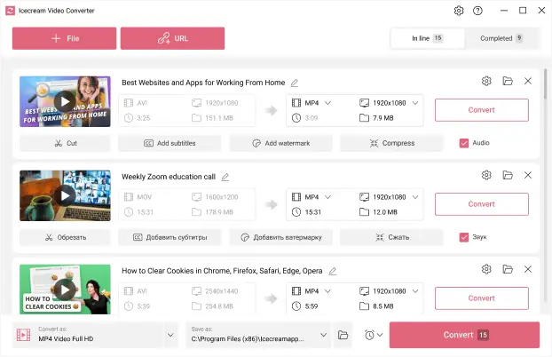 Icecream Video Converter