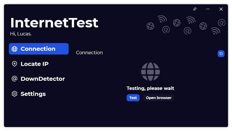 InternetTest 8.1.0.2402