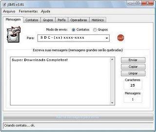jSMS (Java Short Message Sender)