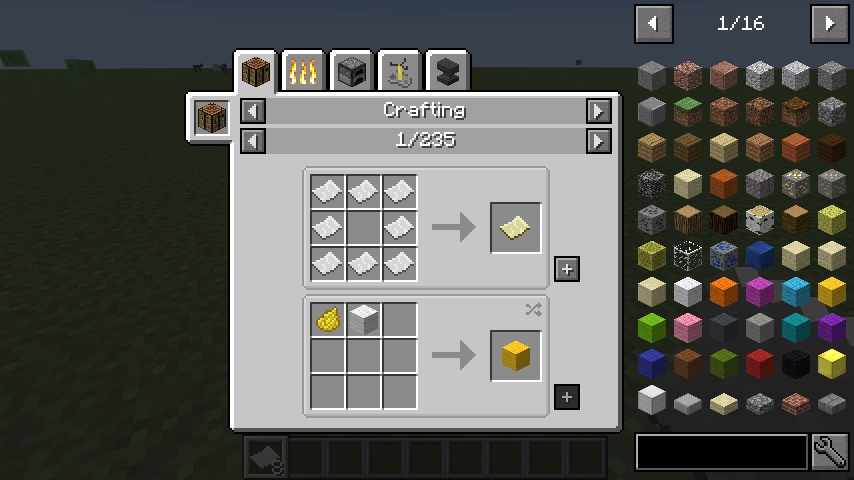 Just Enough Items (JEI)