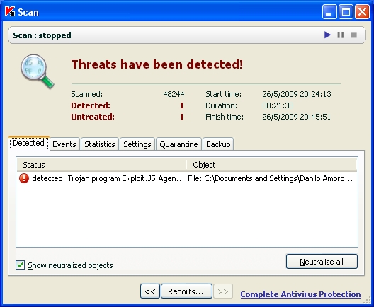 Kaspersky Virus Removal Tool