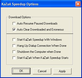 KaZaA Speedup
