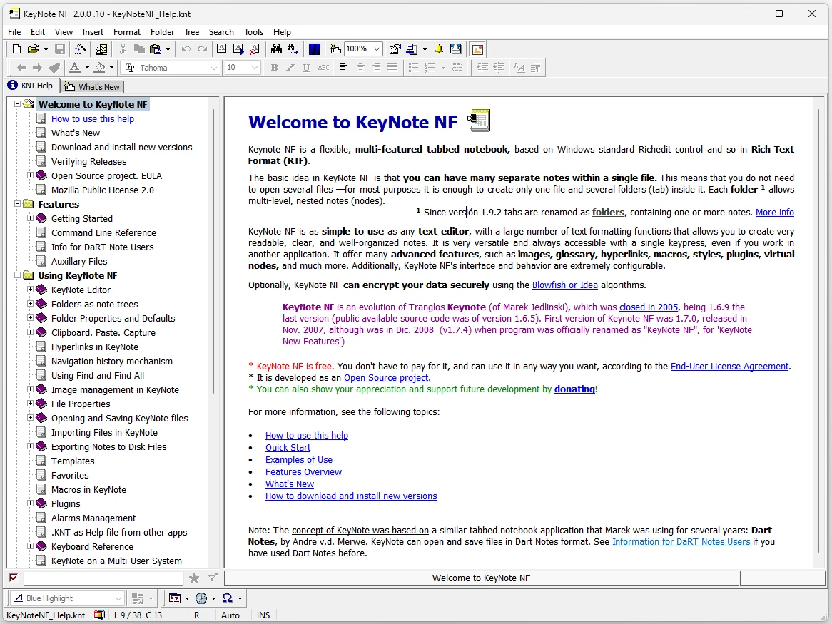 KeyNote NF