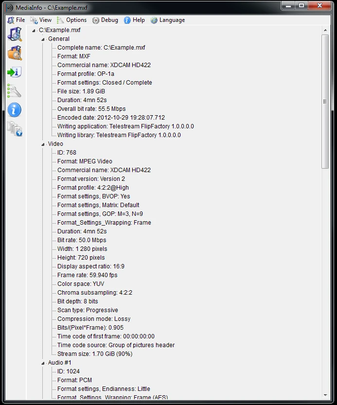 MediaInfo Portable