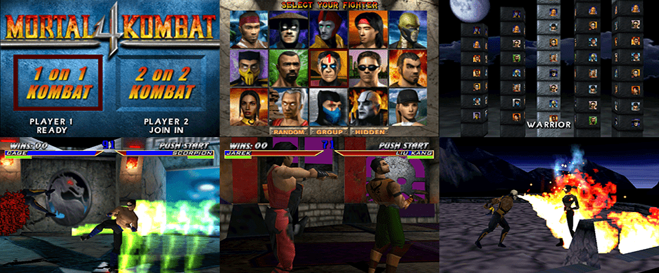 Play Mortal Kombat 4 for free without downloads