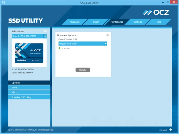 OCZ SSD Utility