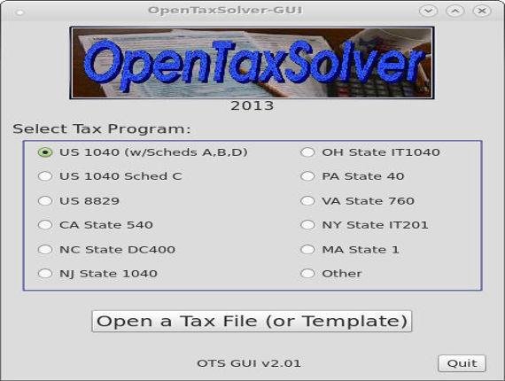 Open Tax Solver