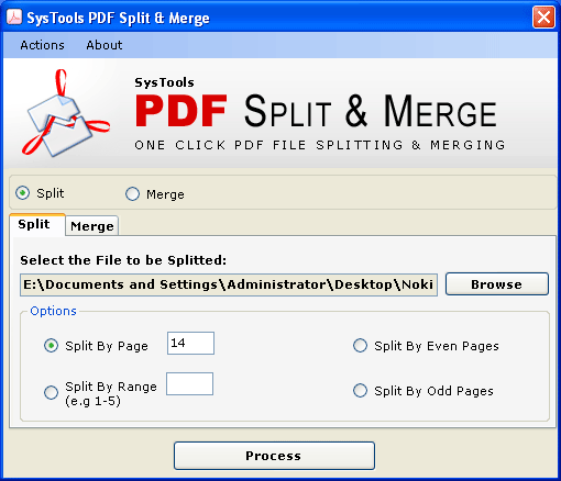 PDF Split & Merge
