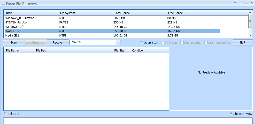 Puran File Recovery