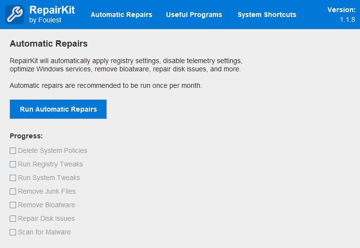 RepairKit 1.2.2