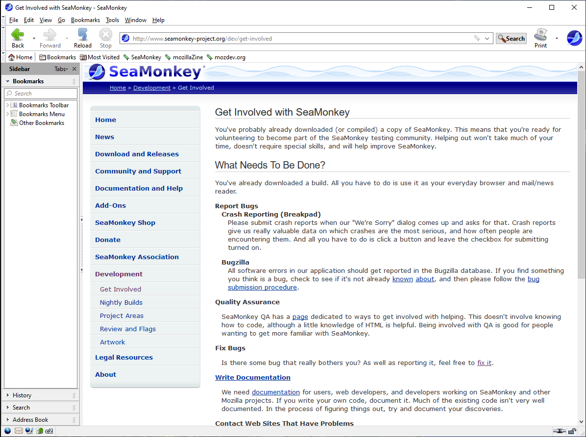 Mozilla SeaMonkey 2.53.17.1 for iphone download
