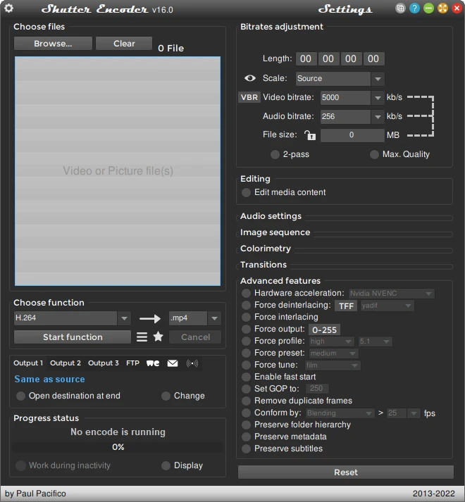 Shutter Encoder
