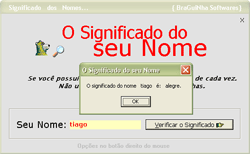 Significado do seu Nome
