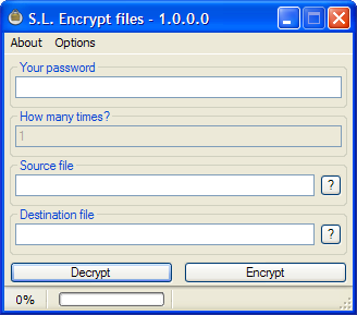 S.L. Encrypt files