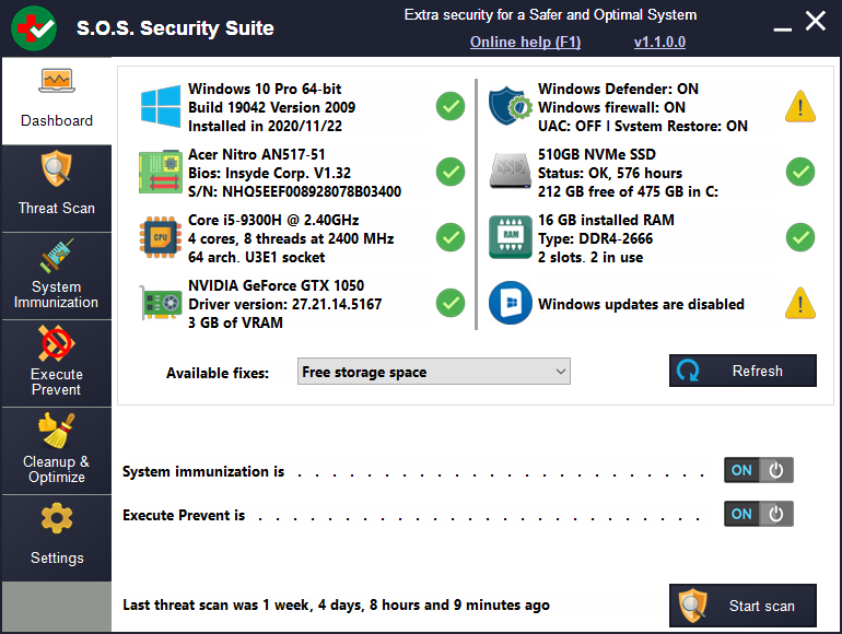 S.O.S. Security Suite