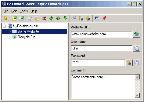 The Password Saver