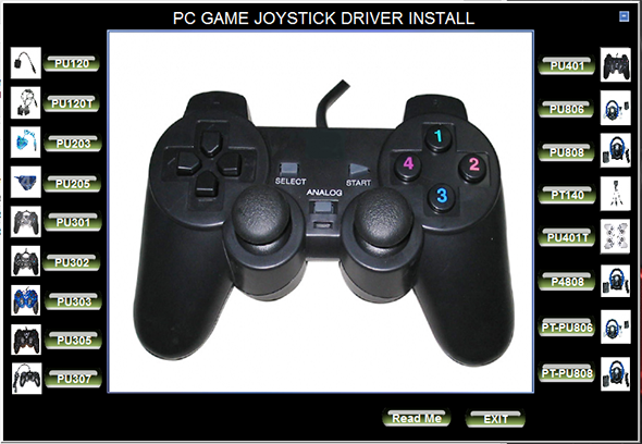 2in1 usb joystick driver