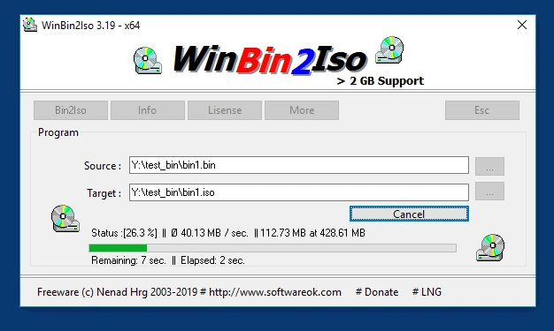 WinBin2Iso