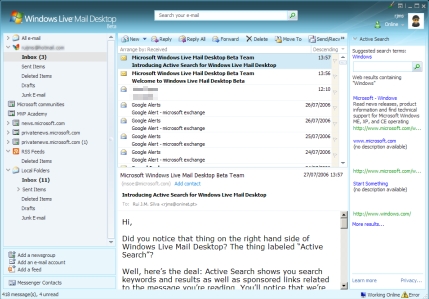 Windows Live Mail Desktop